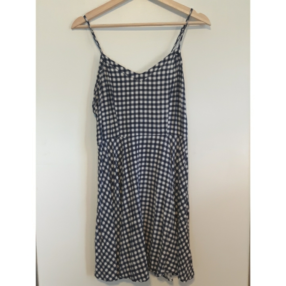 Cotton On | Gingham smocked back dress